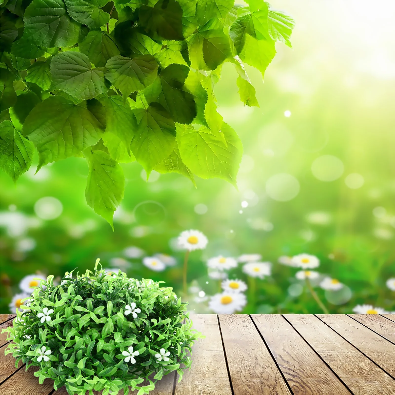 

Artificial Grass Ball Hanging Plant Decor Safe Plastic Material Long-Term Use Home Party Decoration Wedding Birthday Stage