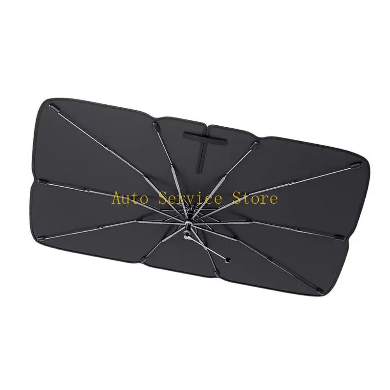 462A Space Saving Car Parasol Foldable Sun Shade For Vehicle Front Glass