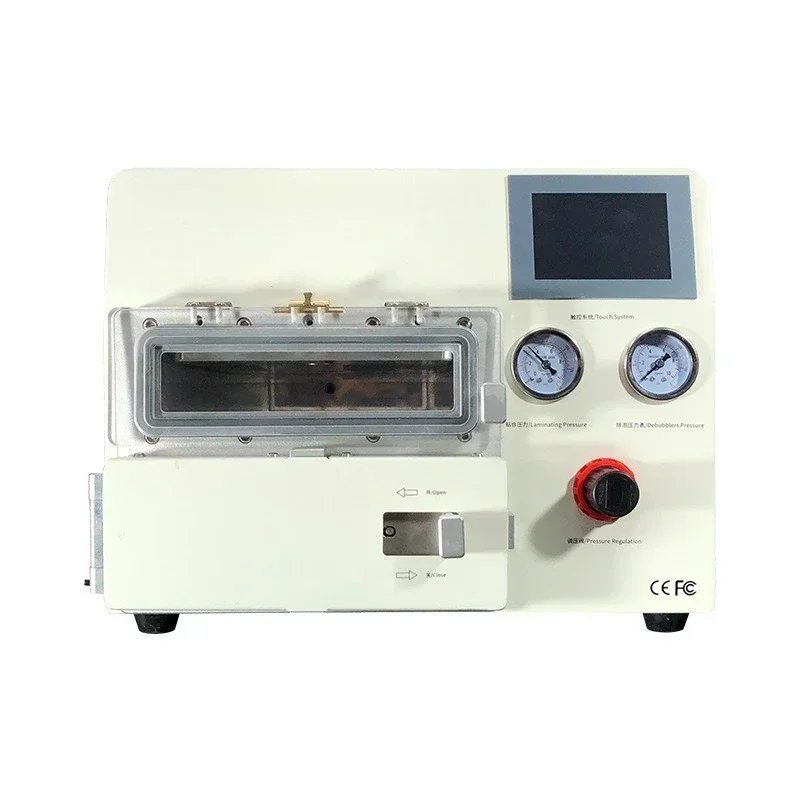 

Curved screen fitting and defoaming all-in-one machine OCA vacuum screen pressing machine