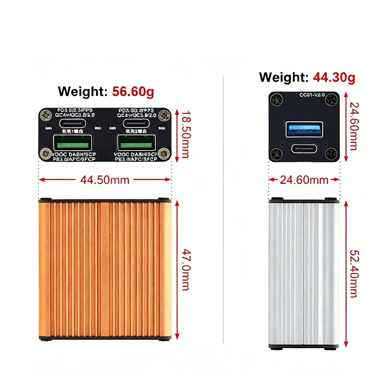 PD140W Motherboard Full Protocol Single-Channel Dual-Channel Fast Charging Desktop ChargerModule with PD QC AFC FCP VOOC Support