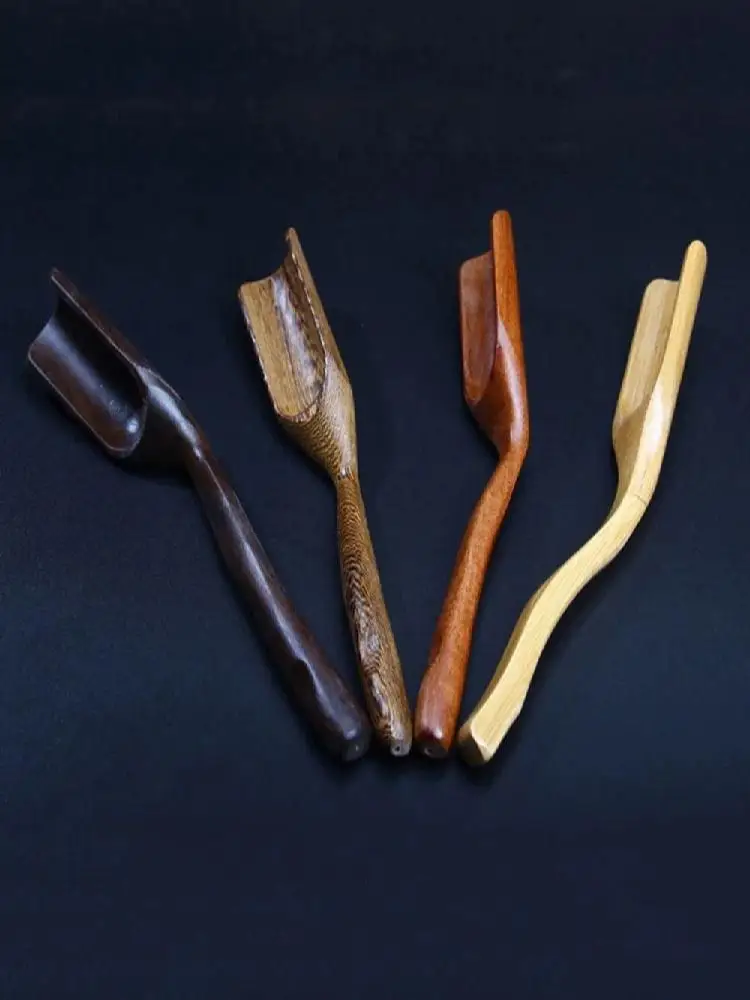 Cuillère à thé Portable de haute qualité, cuillère en bambou naturel, accessoires cuillère à thé Kongfu, pelle à thé délicate de Style rétro chinois
