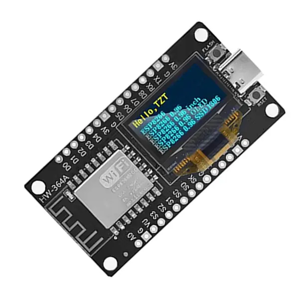 

Плата разработки ESP8266 V3 Скидка Плата разработки ESP8266 Плата разработки ESP8266 V3 с 0,96-дюймовым OLED-дисплеем CH340 E