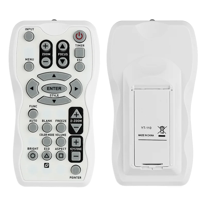 YT-110 For Casio Remote Control Compatible With Casio Projectors XJ-A130 XJ-A132 XJ-A135 XJ-A140 XJ-A141 XJ-A142 XJ-A145 XJ-A146