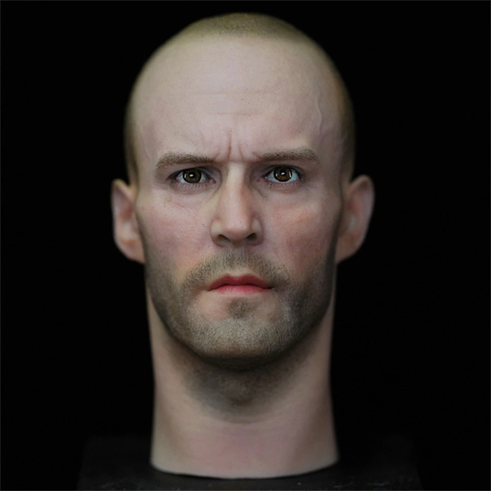 

1/6 Hand Painted Strong Tough Guy Male Jason Realistic Head Sculpture Model For 12inch Action Figures Accessories