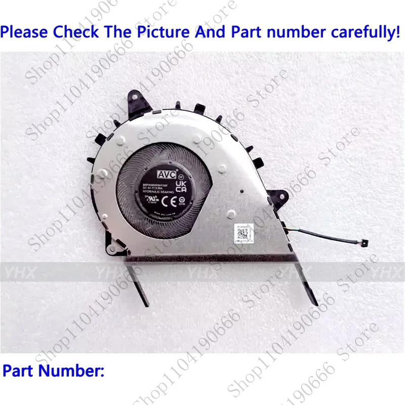 

BD New For ASUS Vivobook Go 14 E1404F 15 E1504F E1504FA CPU COOLING FAN.