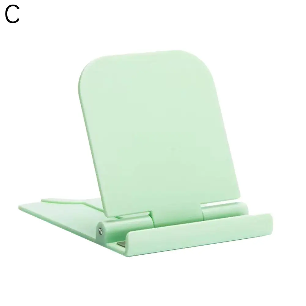 1Pc Mini Mobile Phone Desktop Stand Foldable ABS Material Angle Desk Adjustable Tablet Holder Stand Support Stand Cell Phon R6P0