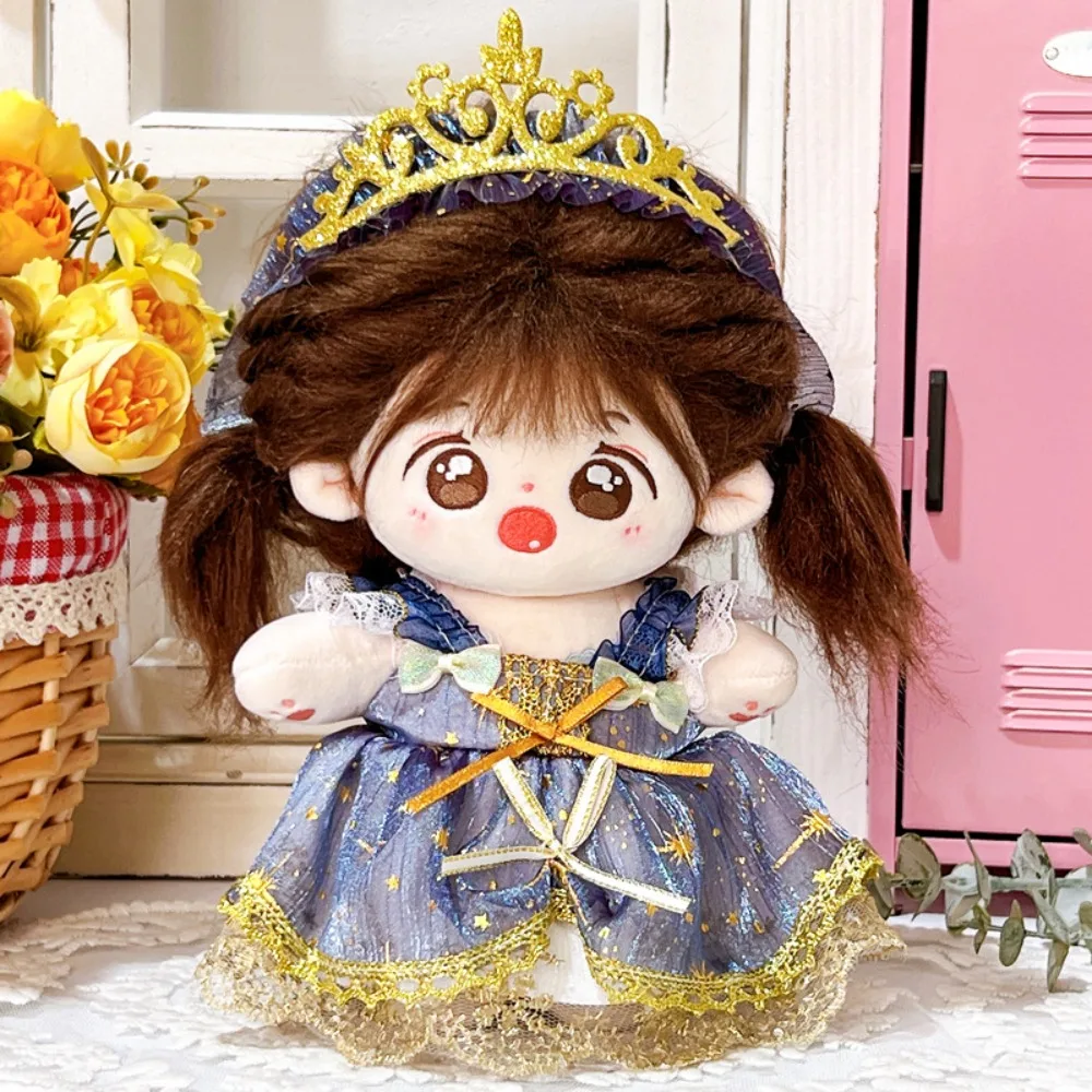 Casual DIY Doll Skirts Sets with Crown Headband