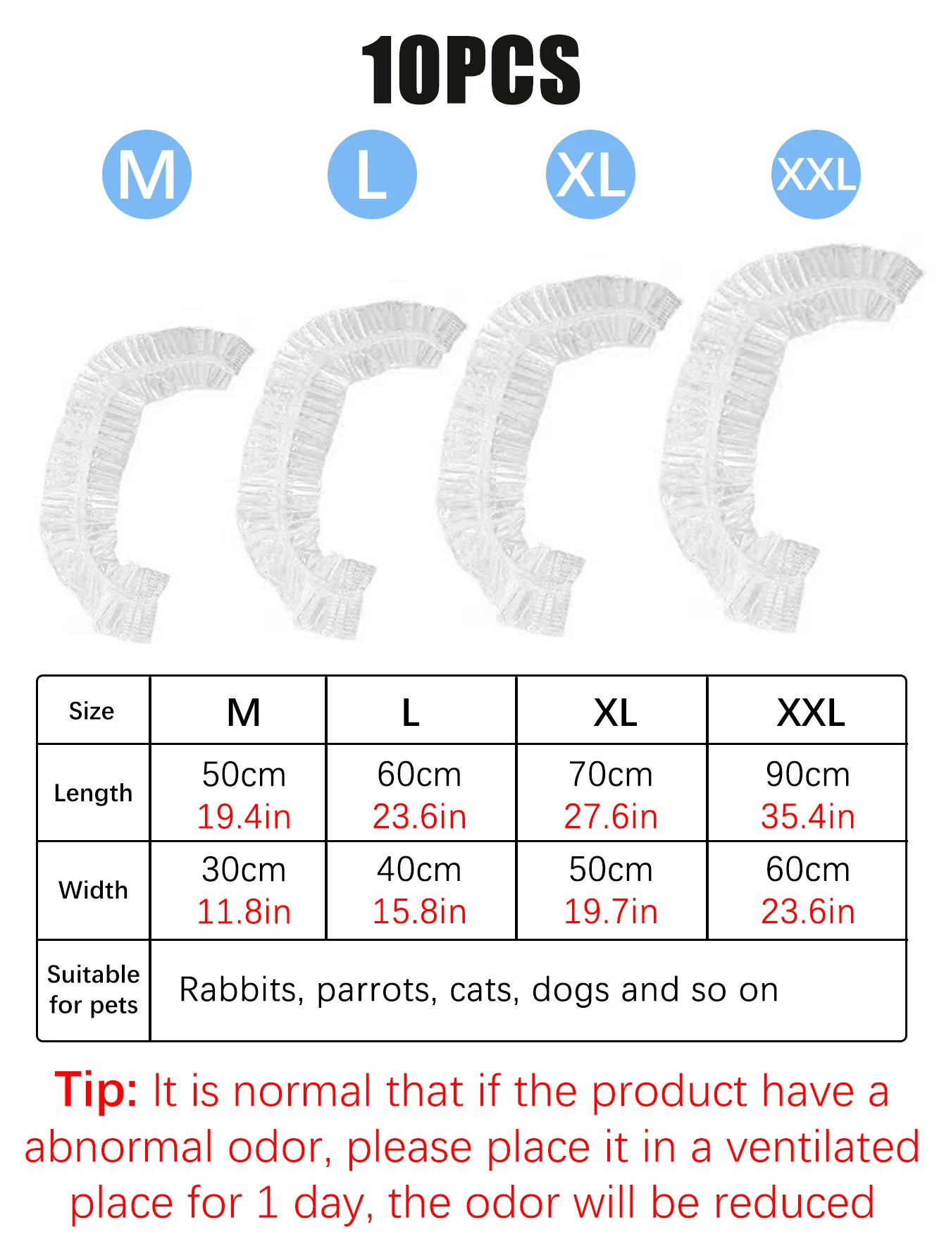 10pcs/set Pet Tray Disposable PE Films Rabbit Litter Mat Cage Tray Cover Cage Chassis Film Cover Toilet Large Changing Pad