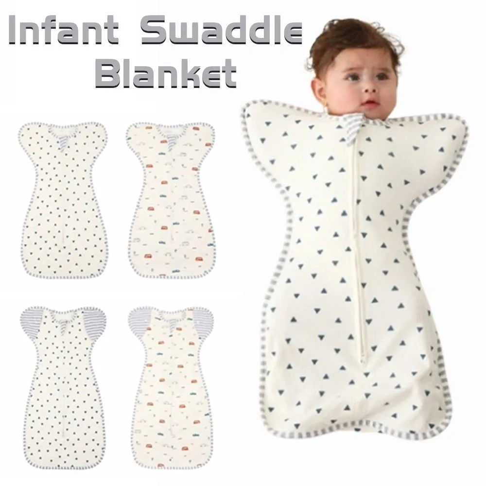 

Anti-startle Baby Sleeping Bag Soft Surrender Style Newborn Sleep Sack Jumping Bag Newborn Wrapping Baby Sleep Sack Infant Care
