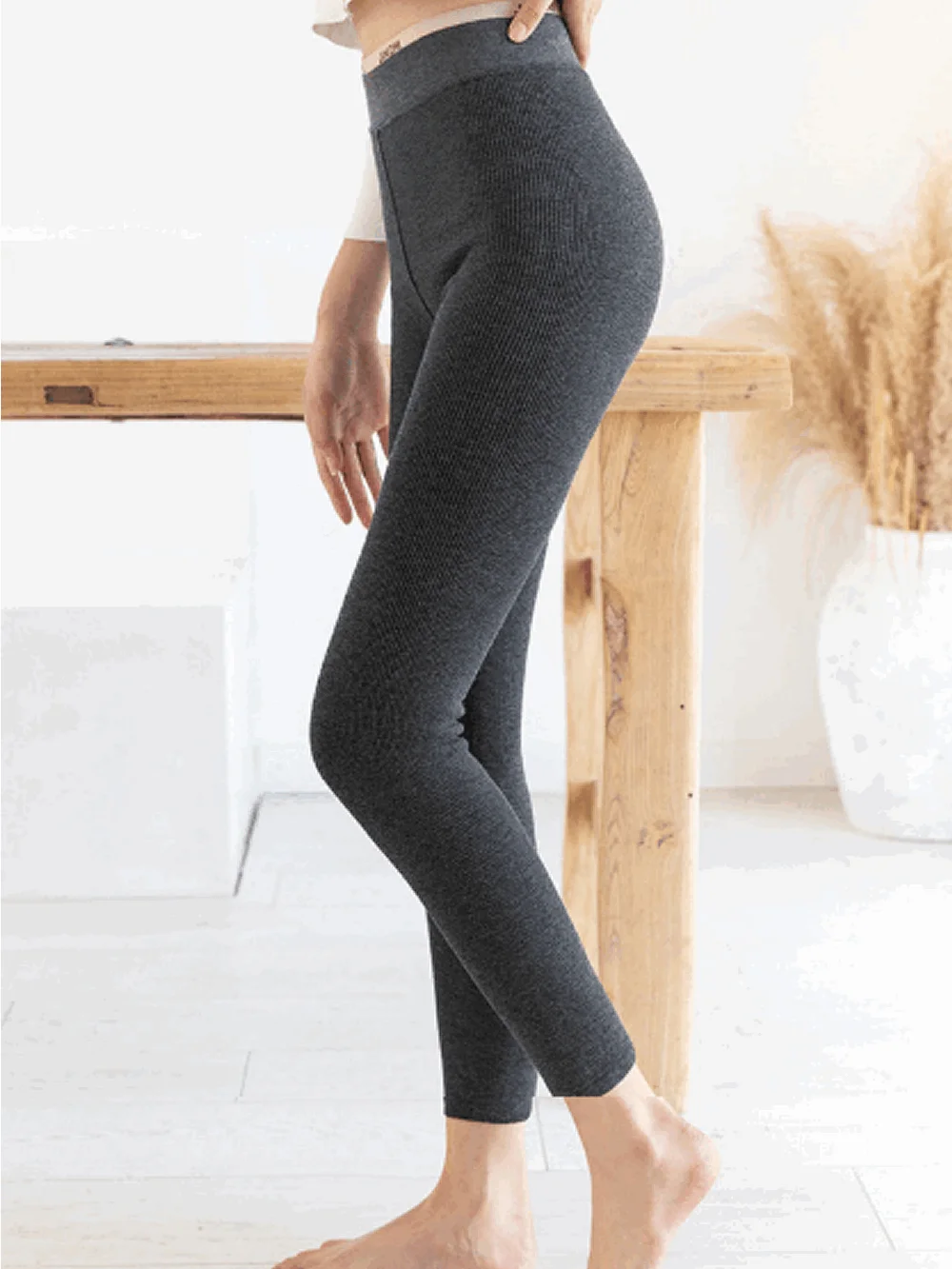 Legging doublé Smile pour femme, tissu Côtelé, intérieur chaud, coton optique, pantalon crayon pour l'automne, bonne commande, hiver, ouc2527