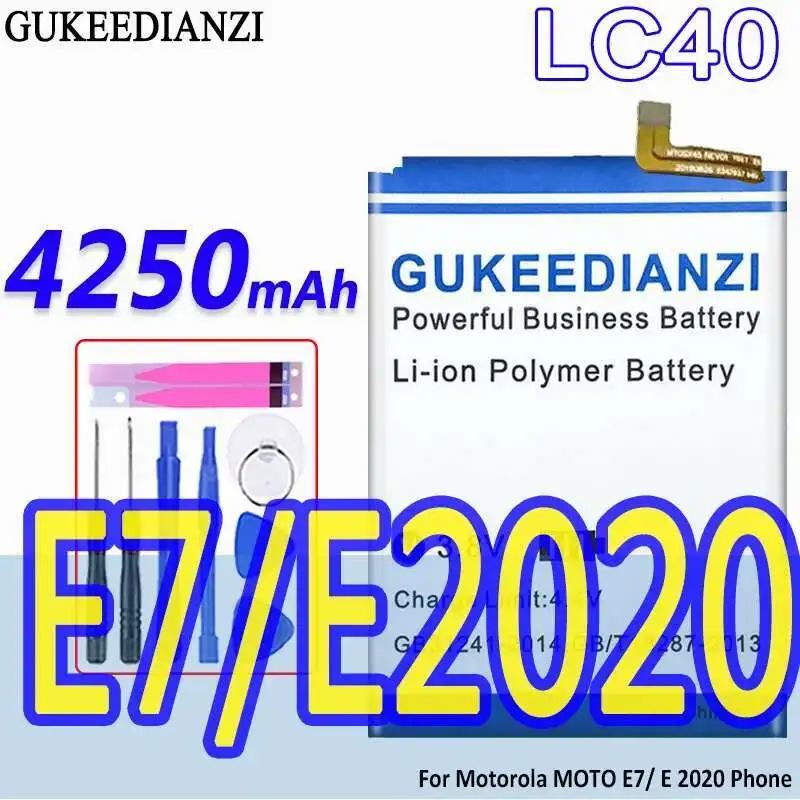

Reliable Replacement Mobile Phone Battery For Motorola Moto E7 E 2020 4250Mah LC40 High-Capacity