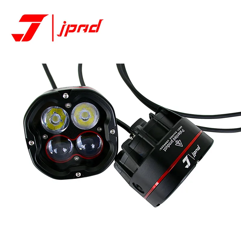 High Quality Aluminum High Bright Motorcycle LED Spotlight Fog Light Waterproof Wireless Remote Control Auxiliary Light