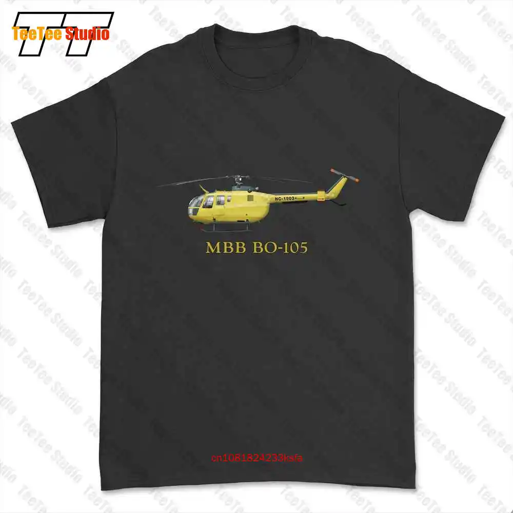 Mbb Bo 105 Helicopter T-shirt Tee 0DQ7