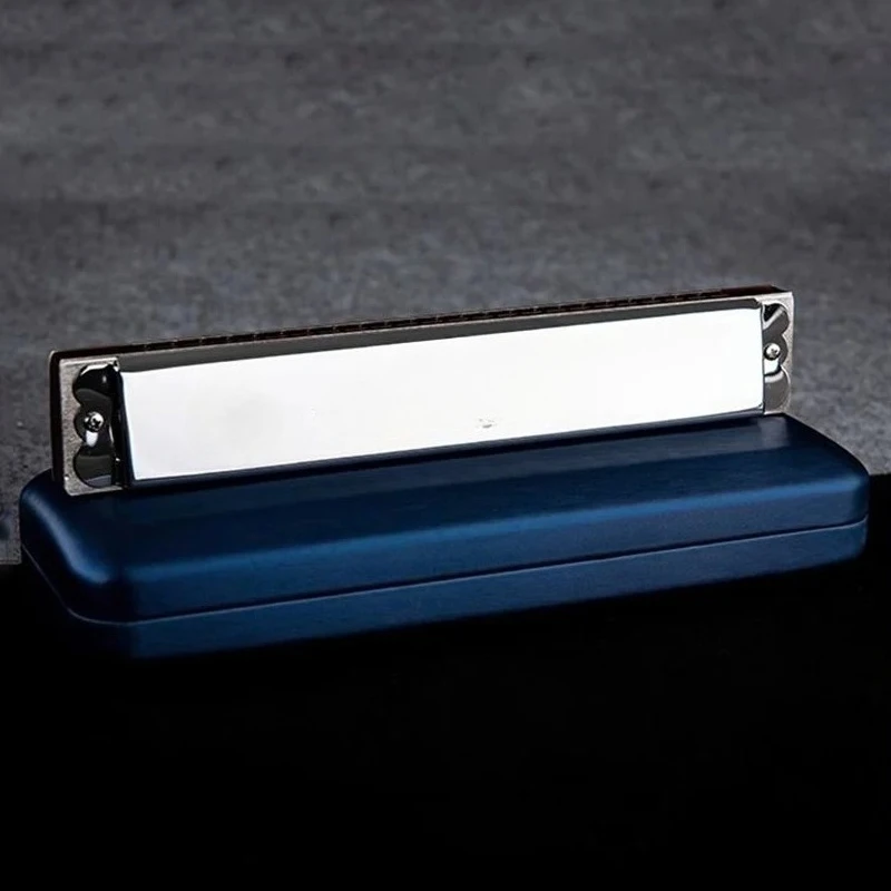 

Гармоника тремоло с 24 отверстиями, 4-клавишная (A/B/C/D), профессиональная, для начинающих, для практики, для взрослых, с футляром для хранения