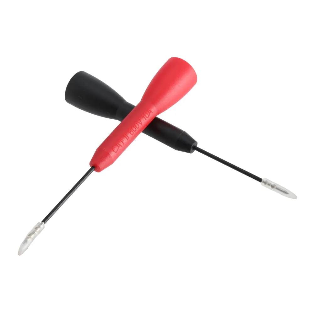 1mm Multimeter Needle Non-destructive Probe Pin 1 Pair for 2mm Test Lead Electrical Work Repair Accessory