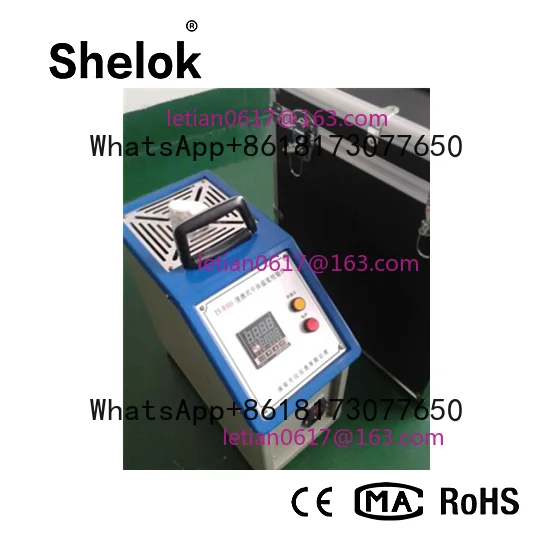 حار بيع عالية 1300C المحمولة الساخن الجاف كتلة معاير درجة الحرارة