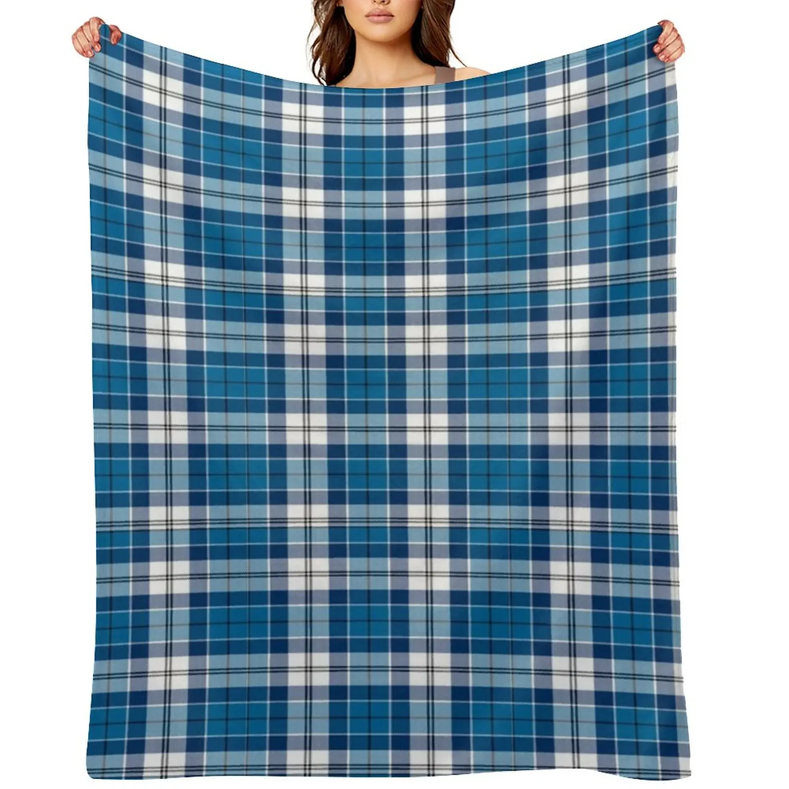 

Clan Hutton Tartan Throw Blanket Kid'S Beautifuls Single Multi-Purpose Blankets