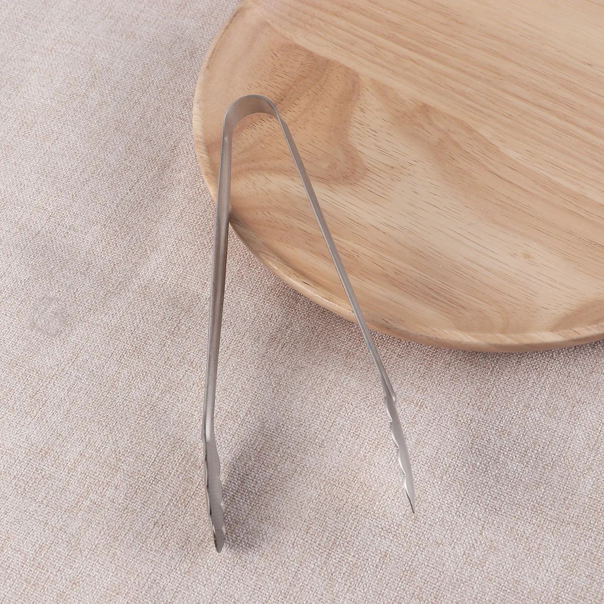 

4 Pcs Stainless Steel Food Tongs for Serving Ice Cube Metal Sugar Mini Appetizer Scissors