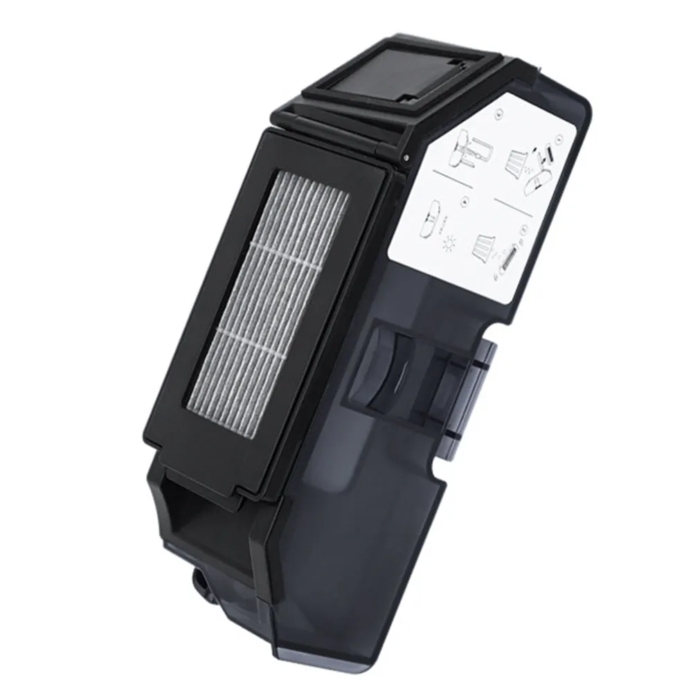 1PC Plastic Dust Box Efficient Dust Containment Dust Container For Ecovacs For Deebot T50 / T50 PRO Vacuum Cleaner Spare Parts