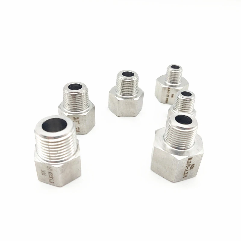 304 Stainless steel male to female thread adapter 1/8\