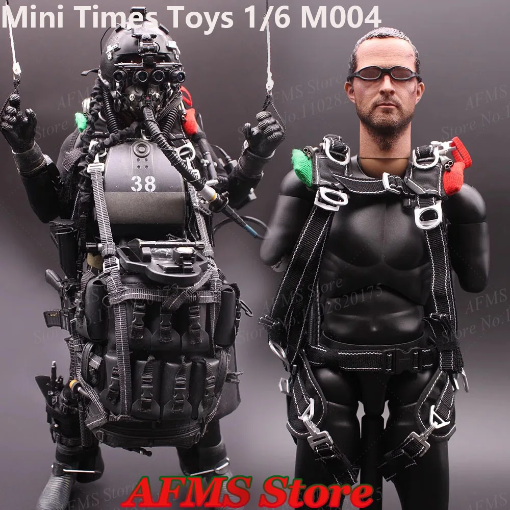 Mini Times Toys M004 1/6 Scale Collectible Figure Navy Seal Halo Udt Jumper Military Dolls Full Set 12Inch Men Soldier Model