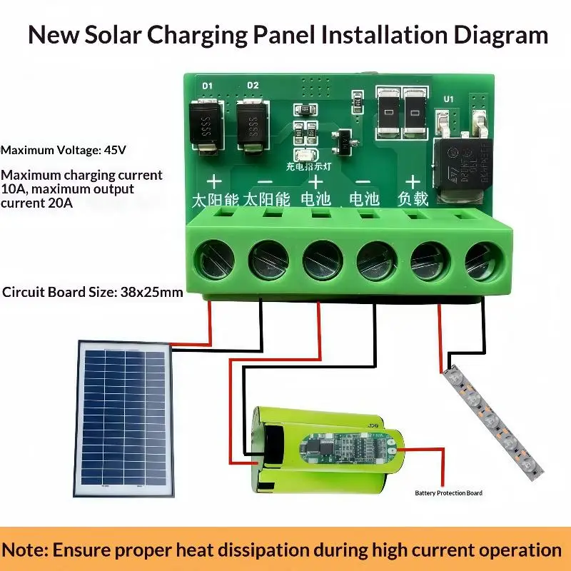 DC3-24V Hochleistungs-Solarsteuerungsplatine – Für die Wartung von Photovoltaikmodulen und Solarstraßenlampen-Steuergeräten – Detail 4