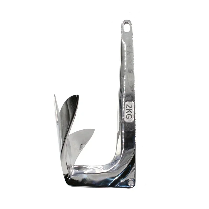 

316 Ss Marine Boat 2 Kg 10 Kg 22lbs 15kg 20kg 25kg 300lb Bruce Style Stainless Steel Boat Ship Claw Anchor For Yacht