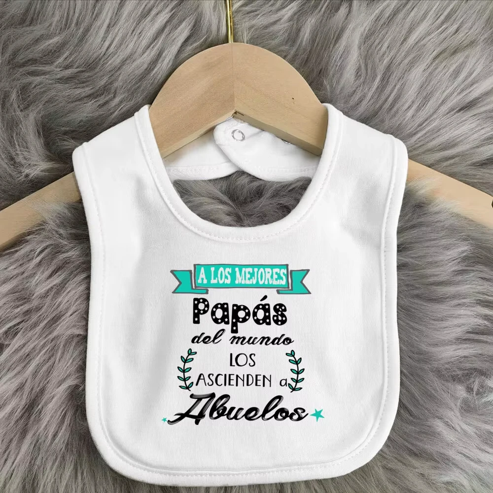 

Детские нагрудники с принтом «Лучший дедушка в мире», подарок на рождение ребенка, салфетки для отрыжки, нагрудники для кормления, милые детские нагрудники