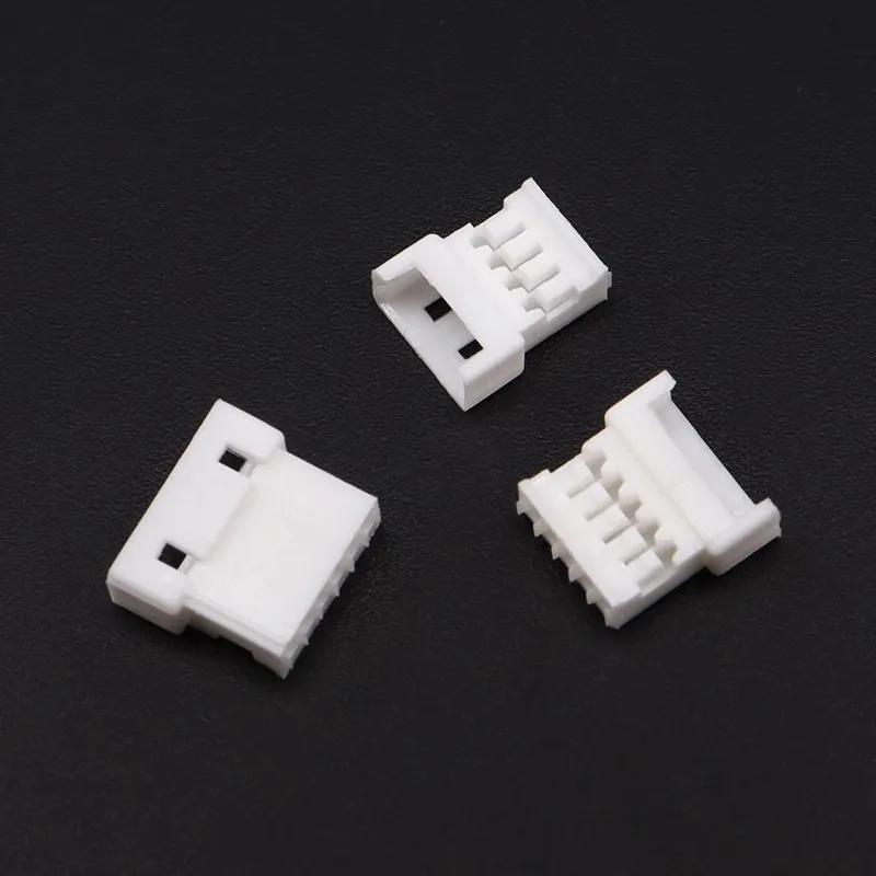 1.25mm female shell connector air docking plug female head rubber shell 2p3p 4p 5p 6p connector