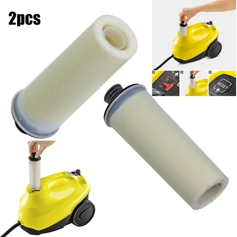 

Комплект из 2 картриджей для удаления накипи для пароочистителей Karcher SC3 серии SC 3 Easyfix/SC3MX/SC3 127V BR, запчасти для фильтра от накипи