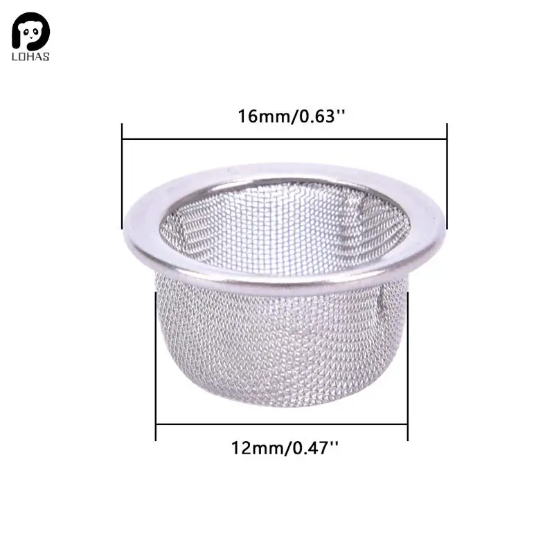 5/10/20Pcs Tobacco Smoking Pipe Metal Filter Stainless steel Mesh Pipe Filter Wholesale