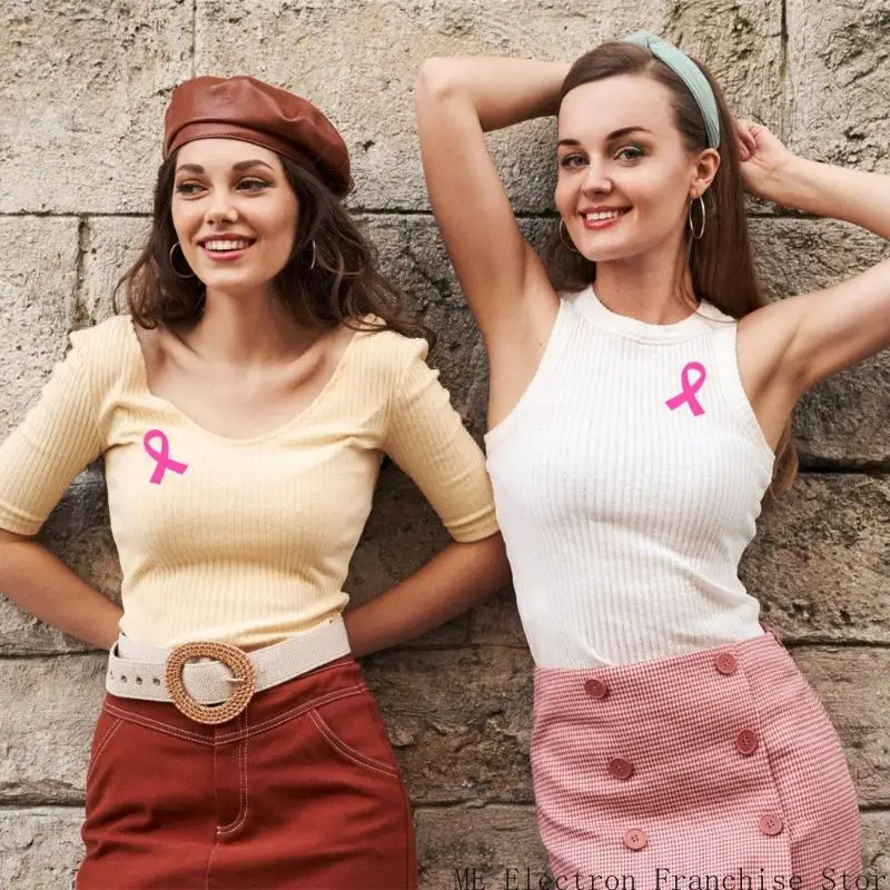 T5EA PINK RIBBON Awarenenting Sticker Devinative Devination Stickts Therction Awarence Forms