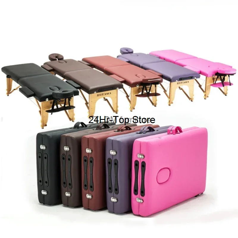 

Portable Household Massage Bed Folding Tattoo Spa Beauty Speciality Massage Bed Bathroom Camilla Masaje Salon Furniture WZ50MB