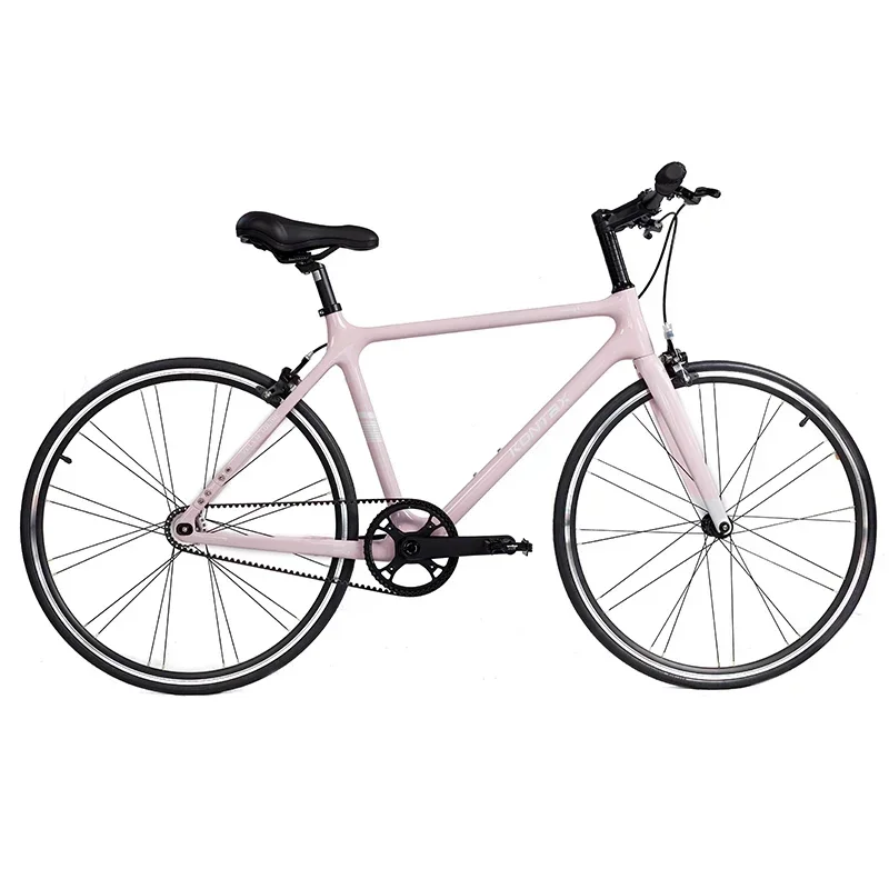 

City commuter bike, carbon fiber road bike, single-speed variable-speed work transportation