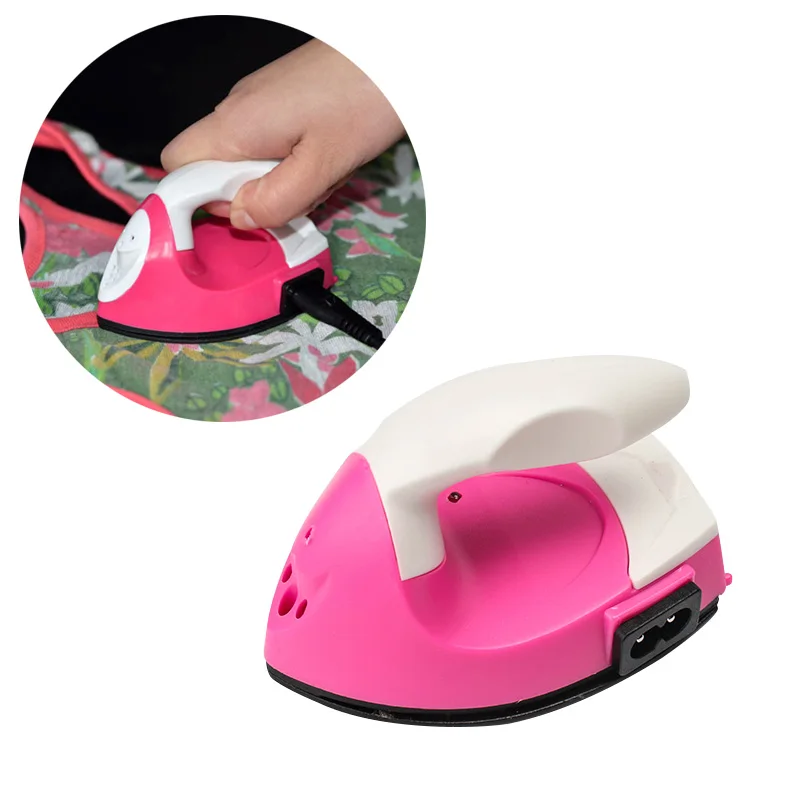 Mini Electric Iron Mini Heat Press Crafting Craft Clothes Sewing Supplies for Beads Patch Clothes Shoes