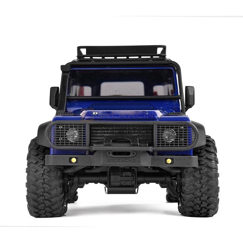 Trx4m simulação de plástico amortecedor dianteiro acessórios escudo do carro para 1/18 rc rastreador traxxas TRX-4M carro defender bronco atualizar peças