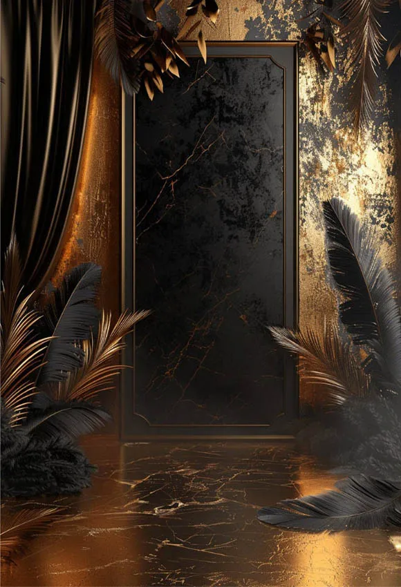 خلفية تصوير Mehofond-Boho ، أسود ، ذهبي ، عيد ميلاد ، زفاف ، أمومة ، ديكور بورتريه ، خلفية ، استوديو تصوير ، أنيق