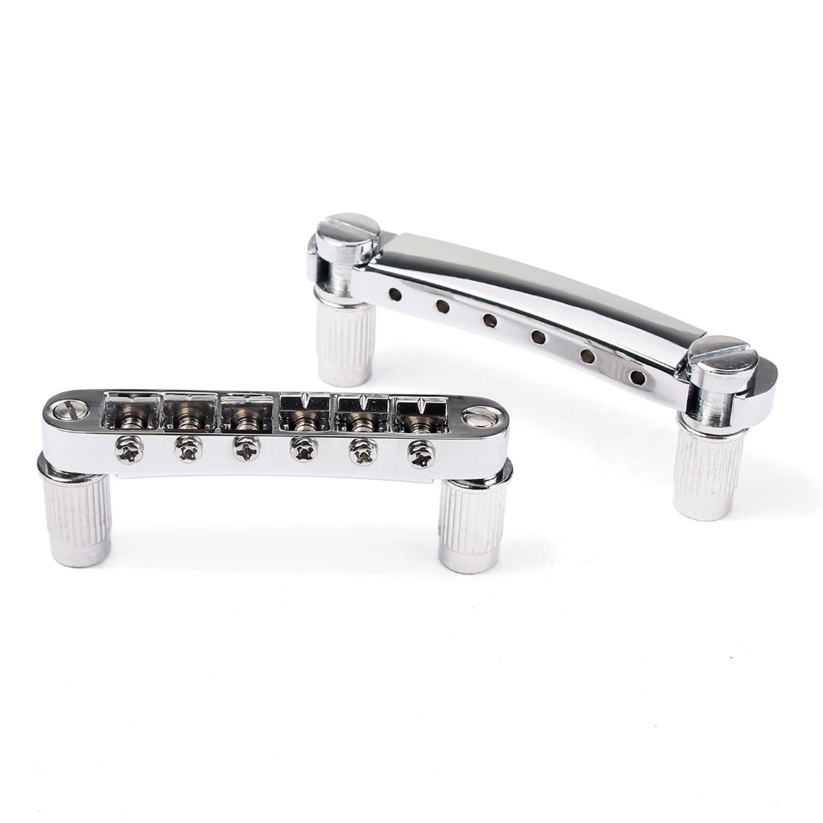 

Guitar Bridge Electric Parts Replacement Slot Saddle Bridge\Tailpiece Component