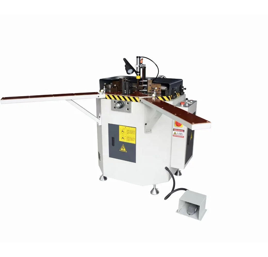 2025 New Design Hydraulic Aluminum Window Door Machine Factory Direct Sale Automatic Corner Combining Crimping Machine