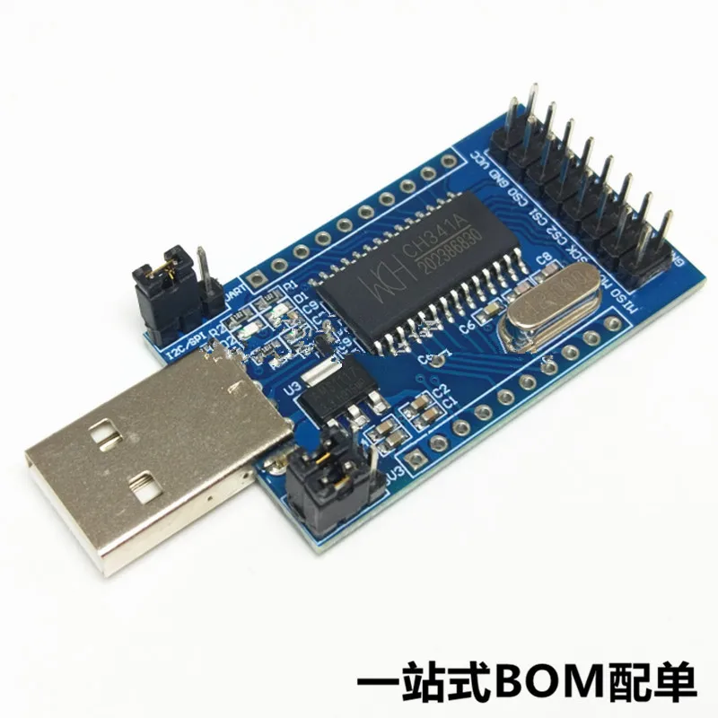 Модуль CH341A USB в UART IIC SPI TTL ISP Параллельный преобразователь EPP/MEM