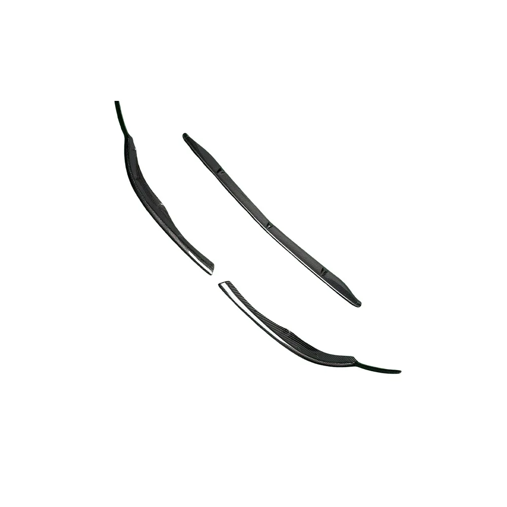 W205 C63 Coupe Carbon Fiber ED1 Style Front Lip Front Bumper Lip Front Separator For Mercedes Benz W205 C63 AMG Coupe view 6