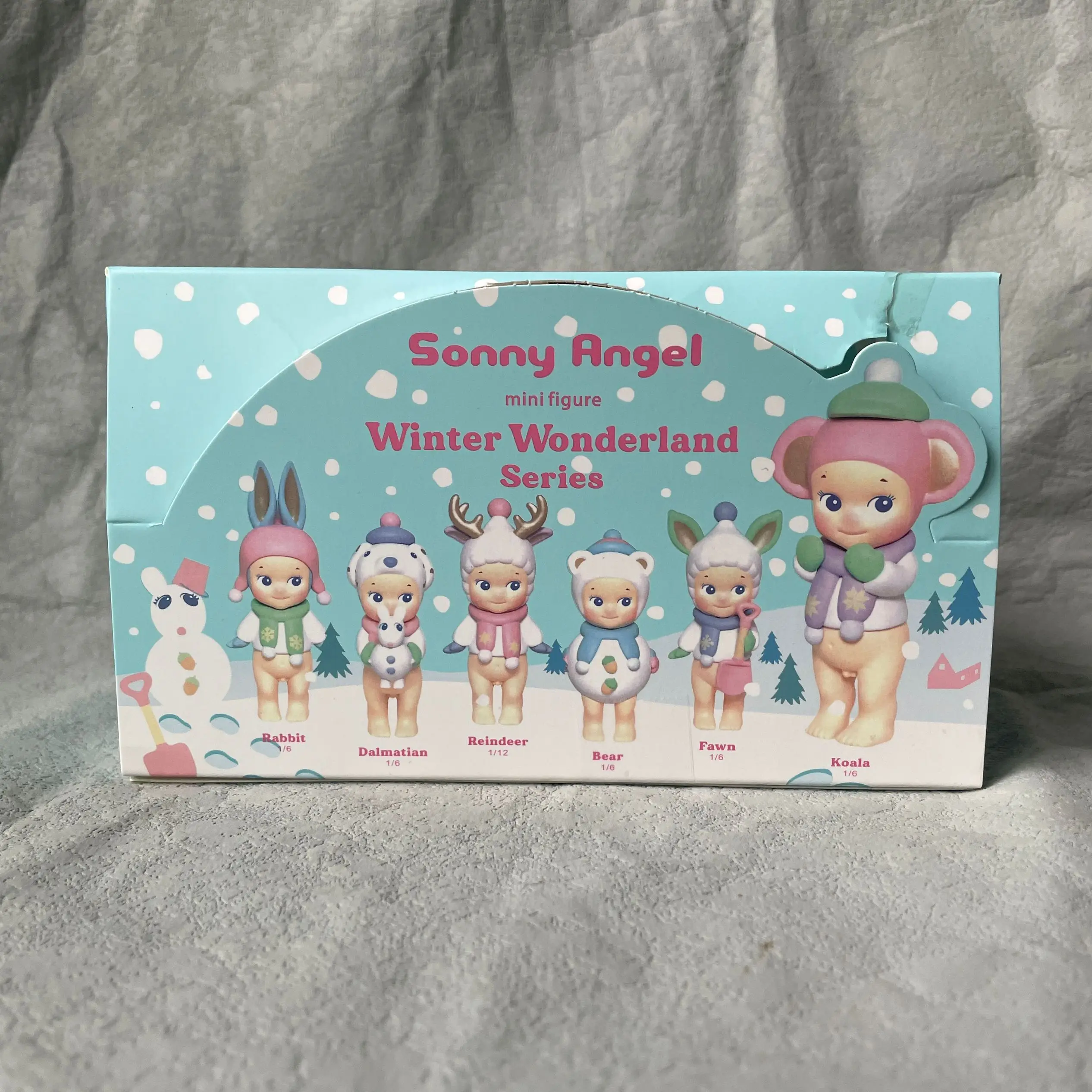 New 1Pcs Sonny Angel Winter Wonderland Series Anime Figures Ornaments Dolls Fans Children Christmas Gifts