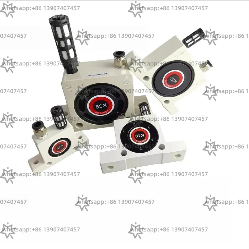 1 pcs K-series pneumatic steel ball vibrator K-8/10/13/16/20/25/32/36 oscillator tur-bine