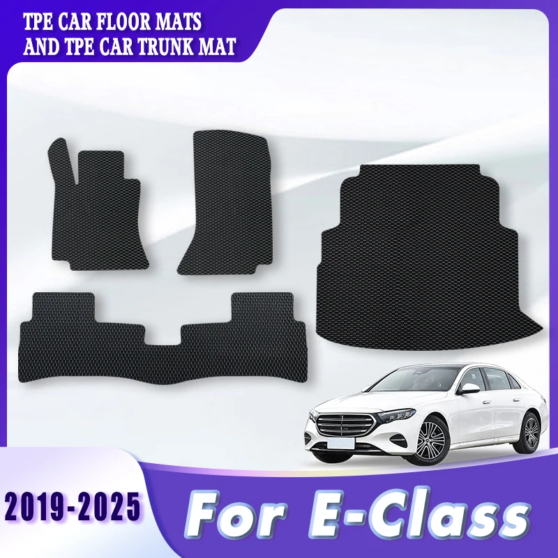 

Автомобильные коврики TPE, коврики в багажник для Mercedes-Benz E-Class 2025 2024 2023 2022 2021 2020 2019, автоаксессуары, товары для интерьера
