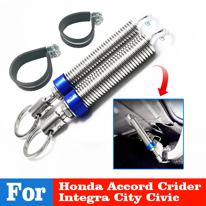 Para Honda Accord Crider Integra City Civic 2 uds resorte de maletero de coche elevador de Metal reajuste dispositivo ajustable caja trasera Booster herramienta abierta