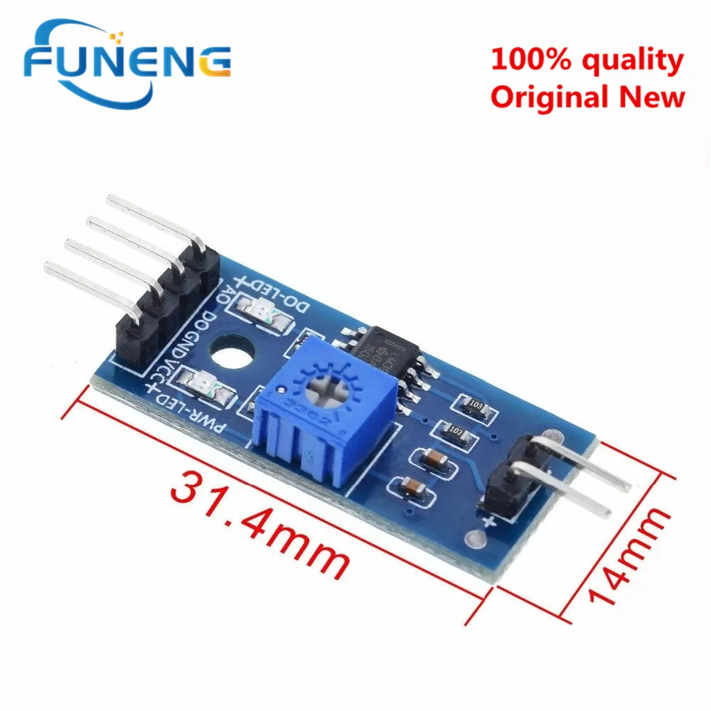 5PCS LM393 Soil Moisture Hygrometer Detection Humidity Sensor Module Development Board DIY Robot Smart Car for arduino