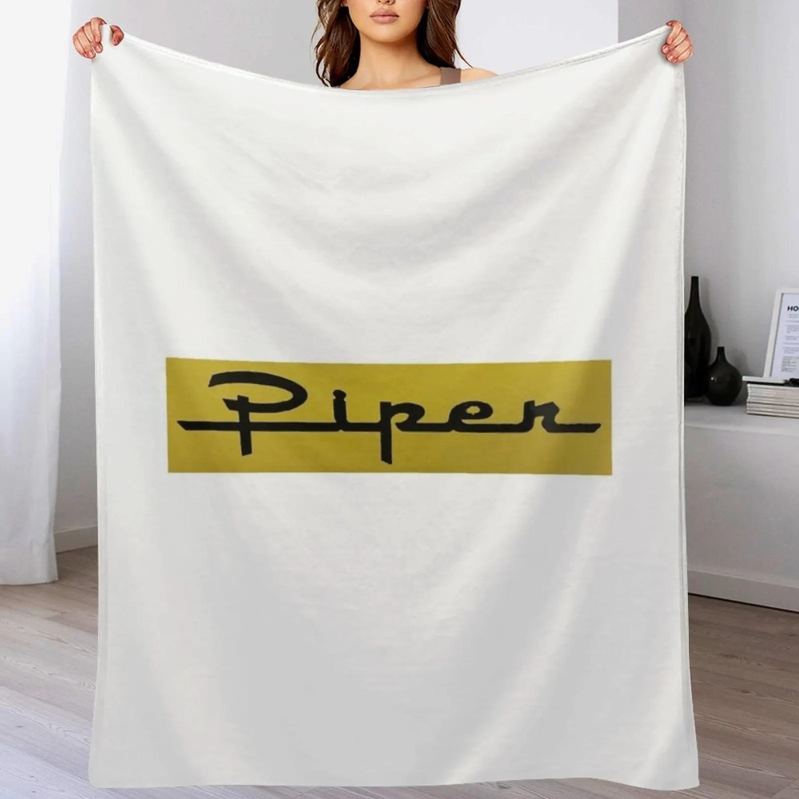 Old Piper aircraft Throw Blanket Decorative Throw bed plaid Single Blankets For Sofas Blankets