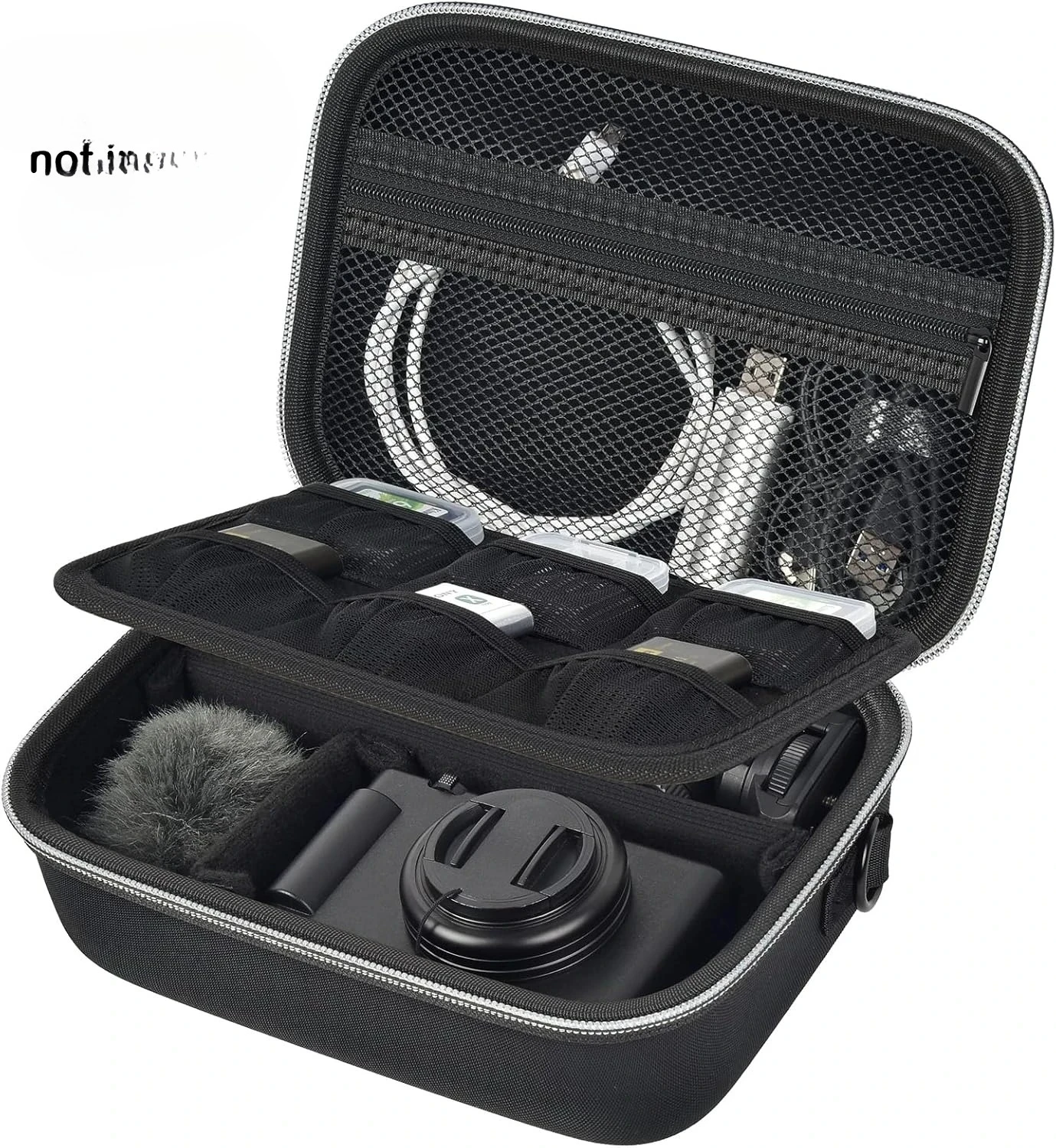 

Digital Camera Case for ZV-1/ ZV-1F/ ZV-1 II Camera for Content Creators, Storage Bag with Extra Pockets (Box Only)