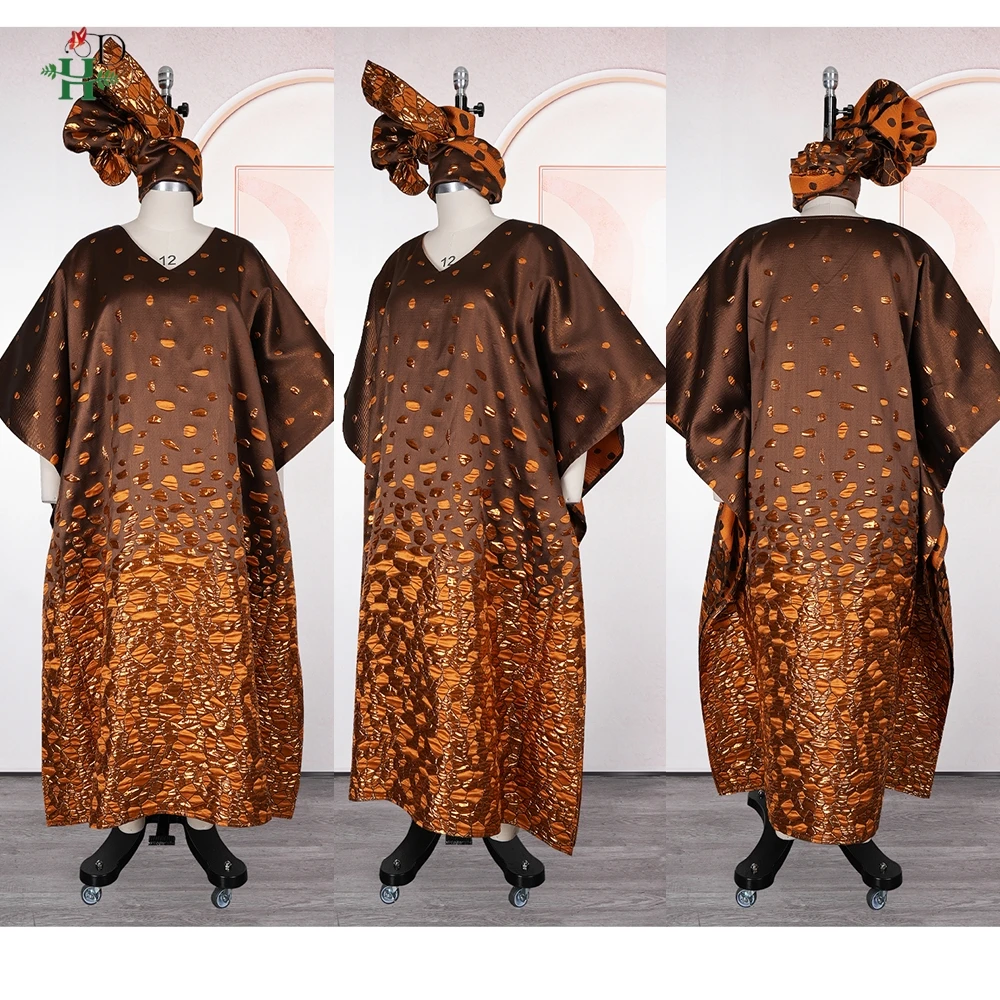 Ropa Africana H&D, Boubou Africain Tradicional para Mujer, Vestidos Turcos Elegantes, Vestidos Africanos para Mujer, Túnica Musulmana Africana