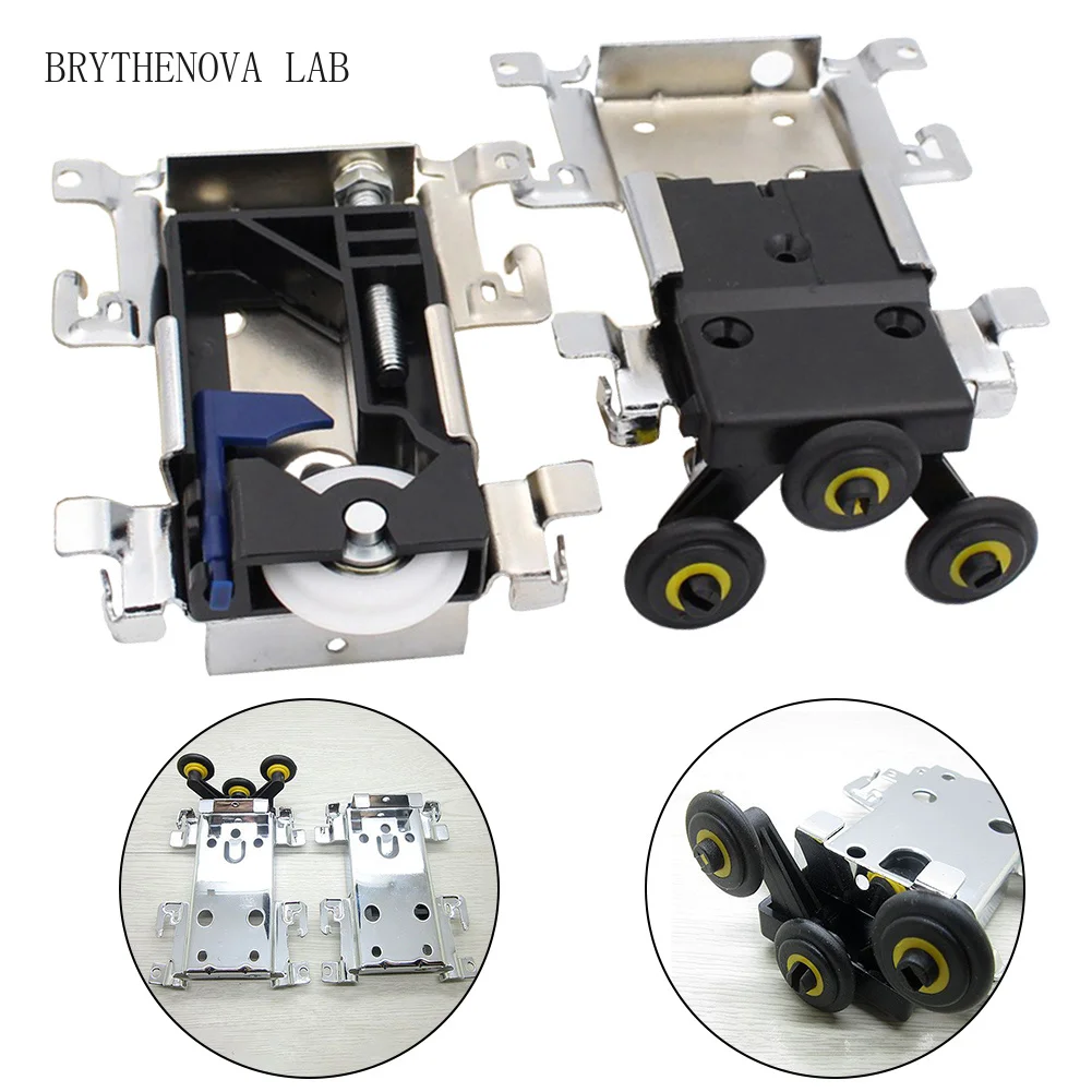 Wardrobe Sliding Door Pulley Wheel Runner Closet Wardrobe Moving Bottom Door Pulley Lower Wheel Roller Runner Hardware